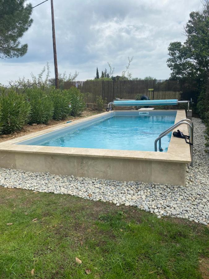 Studio Havre De Paix Au Pont Du Gard Piscine Et Jacuzzi Chez Valerie Payre Vers Pont du Gard Exteriér fotografie
